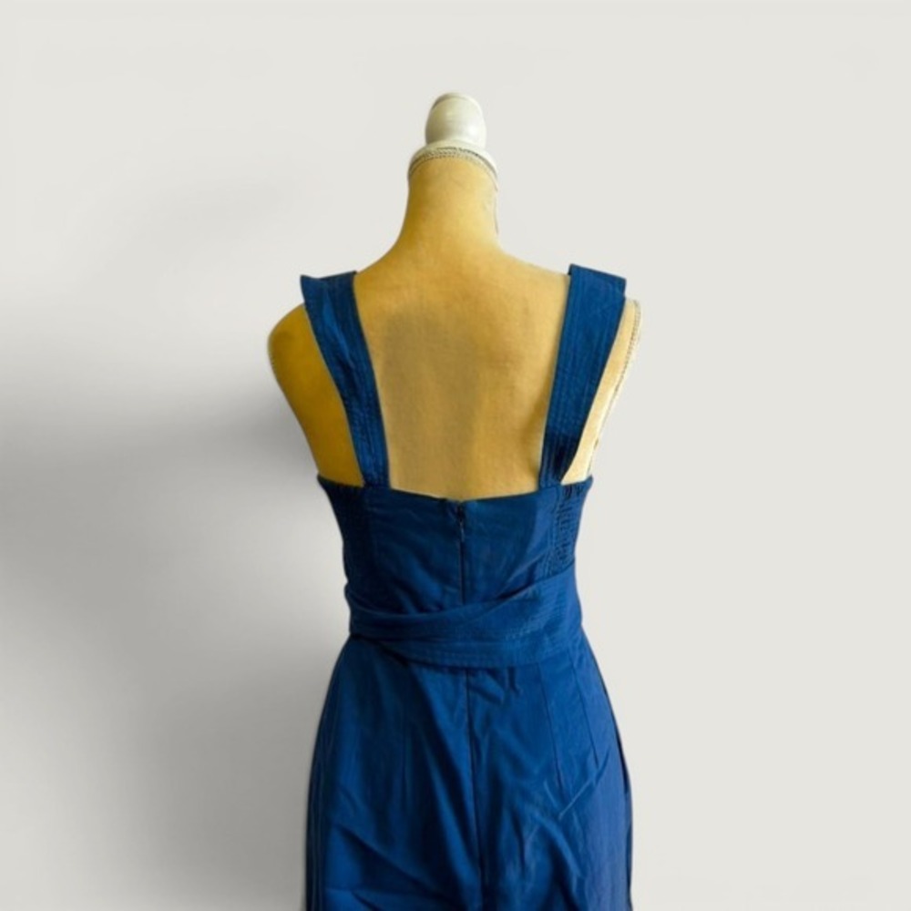Farm Rio Dark Blue Jumpsuit - Size Medium- NWT - Picture 6 of 7